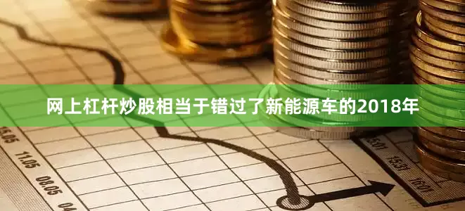 网上杠杆炒股相当于错过了新能源车的2018年