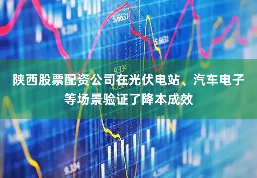 陕西股票配资公司在光伏电站、汽车电子等场景验证了降本成效